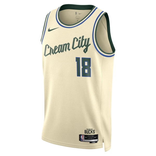 Nike Muški Dres Milwaukee Bucks Kyle Kuzma City Edition 2025/26 Swingman Bijela