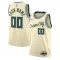 Nike Muški Dres Milwaukee Bucks Personalizacija City Edition 2025/26 Swingman Bijela