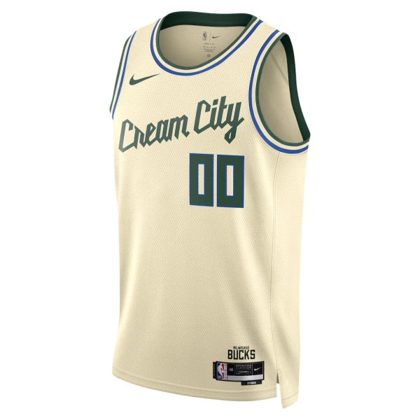 Nike Muški Dres Milwaukee Bucks Personalizacija City Edition 2025/26 Swingman Bijela