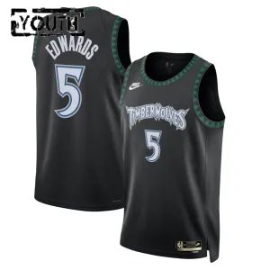 Nike Dječji Dres Minnesota Timberwolves Anthony Edwards Classic Edition 2025/26 Swingman Crna