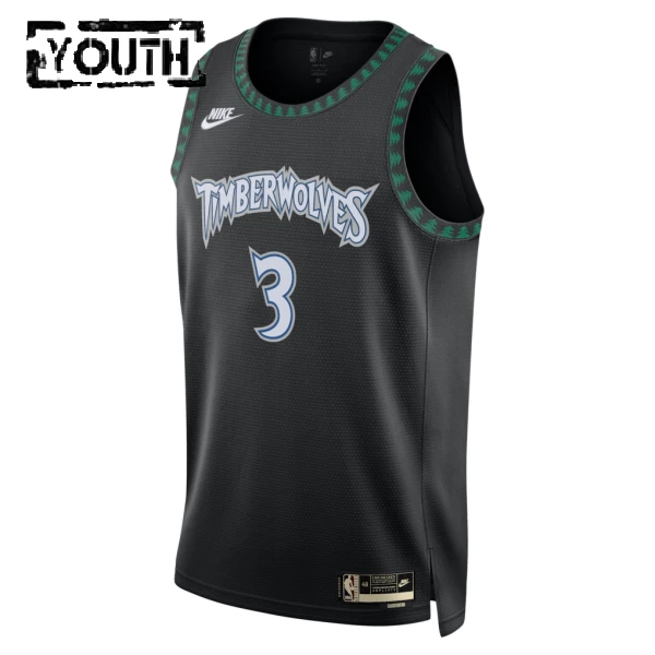Nike Dječji Dres Minnesota Timberwolves Jaden Mcdaniels Classic Edition 2025/26 Swingman Crna