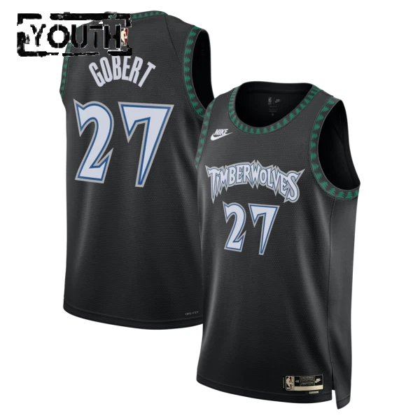 Nike Dječji Dres Minnesota Timberwolves Rudy Gobert Classic Edition 2025/26 Swingman Crna