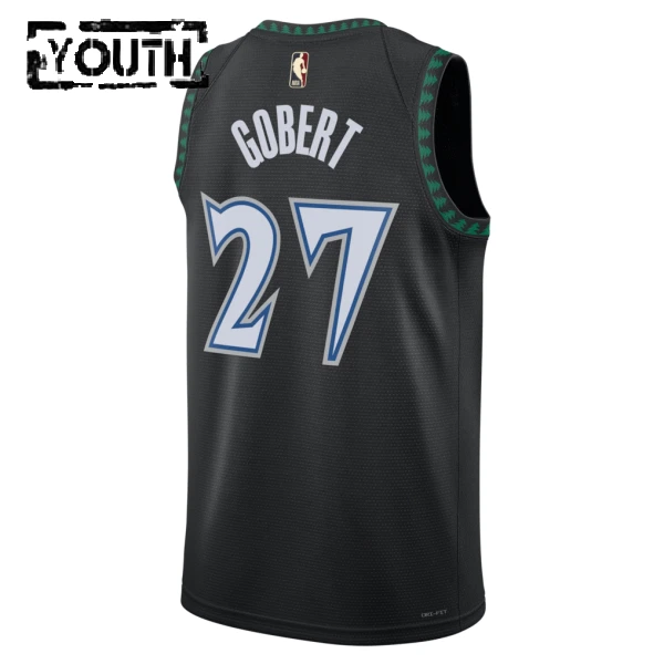 Nike Dječji Dres Minnesota Timberwolves Rudy Gobert Classic Edition 2025/26 Swingman Crna