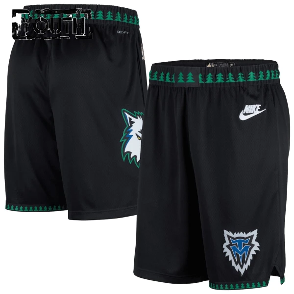 Nike Dječji Kratke Hlače Minnesota Timberwolves Classic Edition 2025/26 Swingman