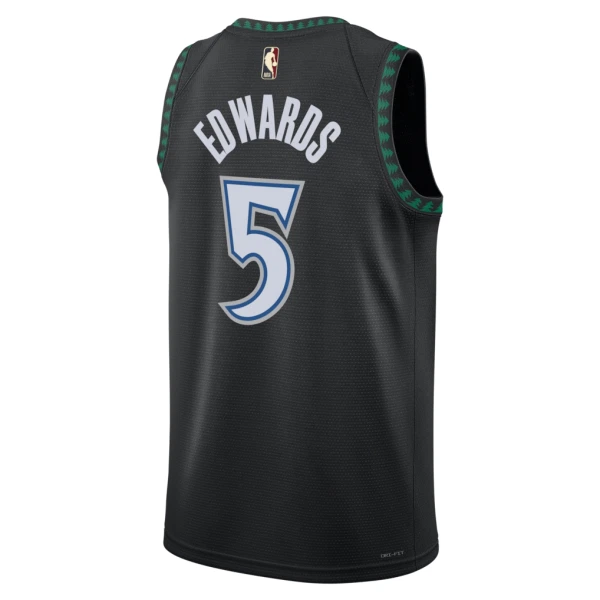 Nike Muški Dres Minnesota Timberwolves Anthony Edwards Classic Edition 2025/26 Swingman Crna