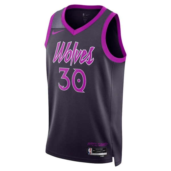 Nike Muški Dres Minnesota Timberwolves Julius Randle City Edition 2025/26 Swingman Crna