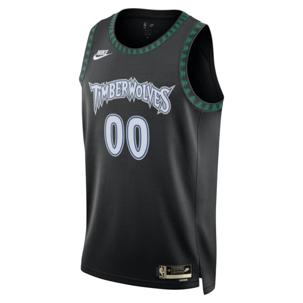 Nike Muški Dres Minnesota Timberwolves Personalizacija Classic Edition 2025/26 Swingman Crna