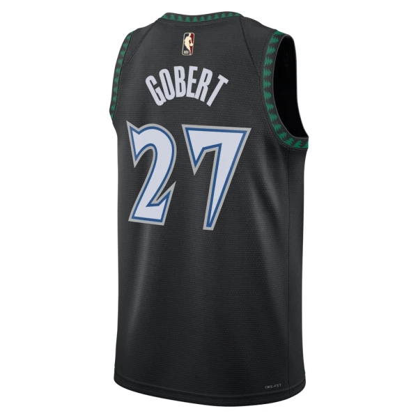 Nike Muški Dres Minnesota Timberwolves Rudy Gobert Classic Edition 2025/26 Swingman Crna