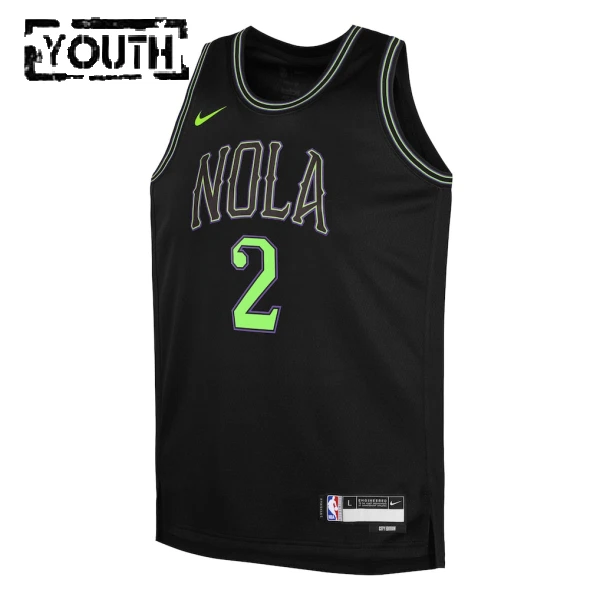 Nike Dječji Dres New Orleans Pelicans Herbert Jones City Edition 2025/26 Swingman Crna