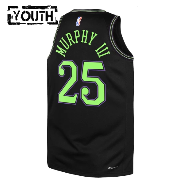 Nike Dječji Dres New Orleans Pelicans Trey Murphy III City Edition 2025/26 Swingman Crna