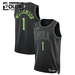 Nike Dječji Dres New Orleans Pelicans Zion Williamson City Edition 2025/26 Swingman Crna