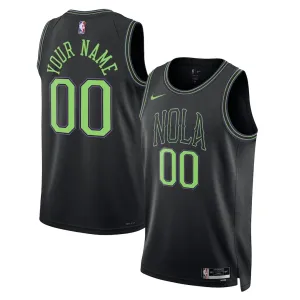 Nike Muški Dres New Orleans Pelicans Personalizacija City Edition 2025/26 Swingman Crna