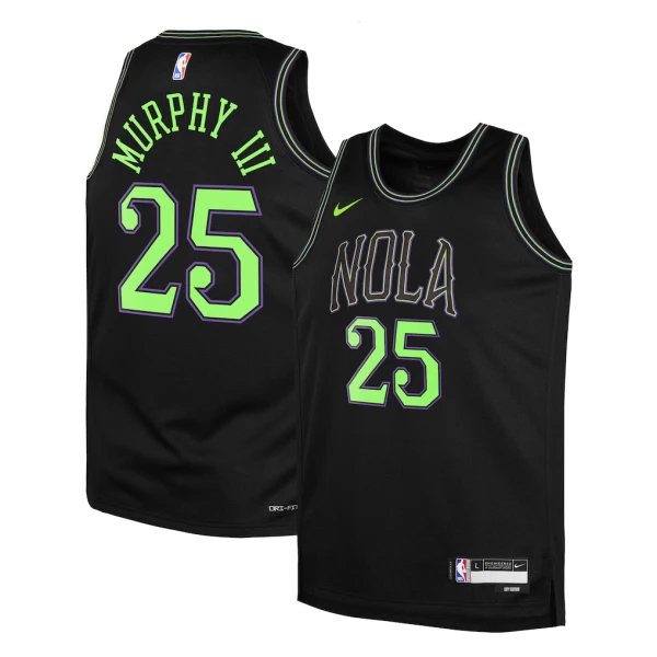 Nike Muški Dres New Orleans Pelicans Trey Murphy III City Edition 2025/26 Swingman Crna