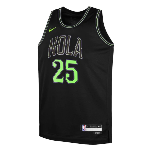 Nike Muški Dres New Orleans Pelicans Trey Murphy III City Edition 2025/26 Swingman Crna