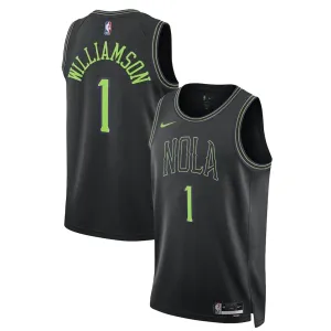 Nike Muški Dres New Orleans Pelicans Zion Williamson City Edition 2025/26 Swingman Crna