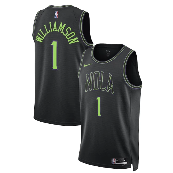 Nike Muški Dres New Orleans Pelicans Zion Williamson City Edition 2025/26 Swingman Crna