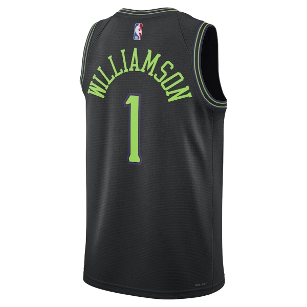 Nike Muški Dres New Orleans Pelicans Zion Williamson City Edition 2025/26 Swingman Crna