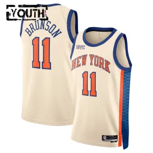 Nike Dječji Dres New York Knicks Jalen Brunson City Edition 2025/26 Swingman Bijela