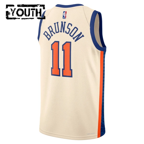 Nike Dječji Dres New York Knicks Jalen Brunson City Edition 2025/26 Swingman Bijela