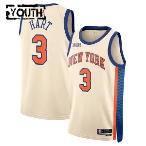 Nike Dječji Dres New York Knicks Josh Hart City Edition 2025/26 Swingman Bijela