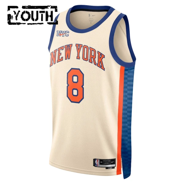 Nike Dječji Dres New York Knicks Og Anunoby City Edition 2025/26 Swingman Bijela