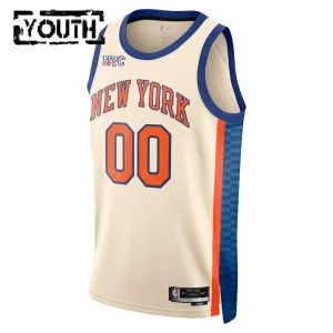 Nike Dječji Dres New York Knicks Personalizacija City Edition 2025/26 Swingman Bijela
