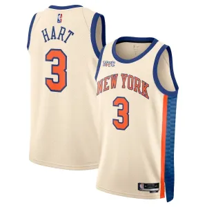 Nike Muški Dres New York Knicks Josh Hart City Edition 2025/26 Swingman Bijela