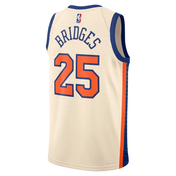 Nike Muški Dres New York Knicks Mikal Bridges City Edition 2025/26 Swingman Bijela