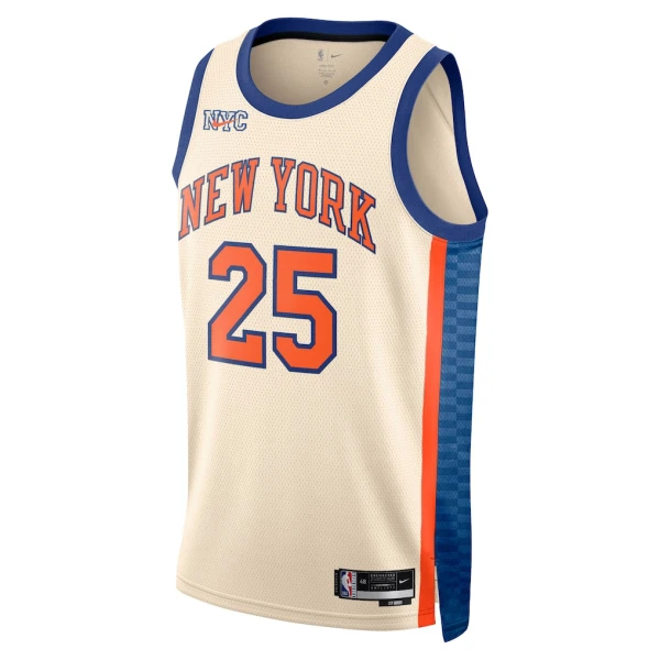 Nike Muški Dres New York Knicks Mikal Bridges City Edition 2025/26 Swingman Bijela