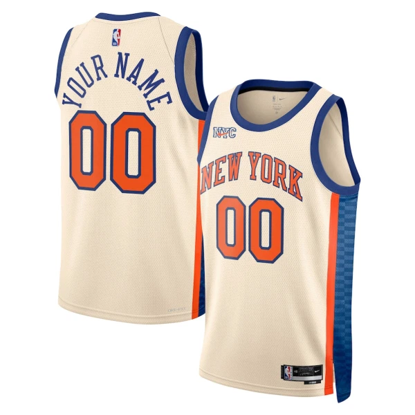 Nike Muški Dres New York Knicks Personalizacija City Edition 2025/26 Swingman Bijela