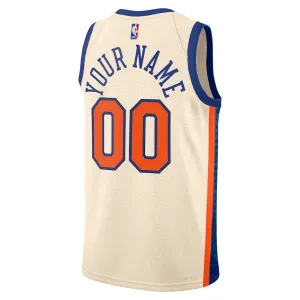 Nike Muški Dres New York Knicks Personalizacija City Edition 2025/26 Swingman Bijela