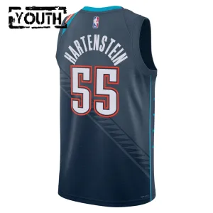 Nike Dječji Dres Oklahoma City Thunder Isaiah Hartenstein City Edition 2025/26 Swingman Crna
