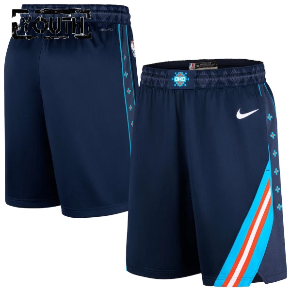 Nike Dječji Kratke Hlače Oklahoma City Thunder City Edition 2025/26 Swingman
