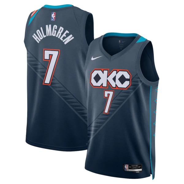 Nike Muški Dres Oklahoma City Thunder Chet Holmgren City Edition 2025/26 Swingman Crna Nike Muški Dres Oklahoma City Thunder Chet Holmgren City Edition 2025/26 Swingman Crna