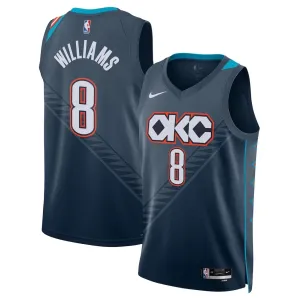 Nike Muški Dres Oklahoma City Thunder Jalen Williams City Edition 2025/26 Swingman Crna