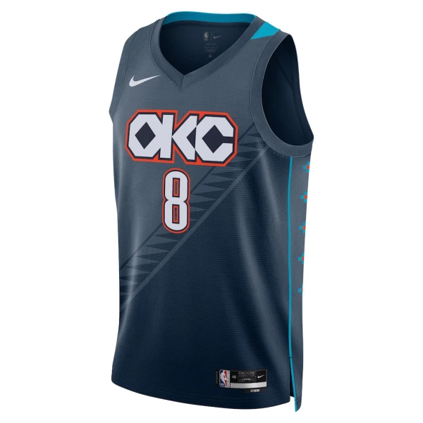 Nike Muški Dres Oklahoma City Thunder Jalen Williams City Edition 2025/26 Swingman Crna
