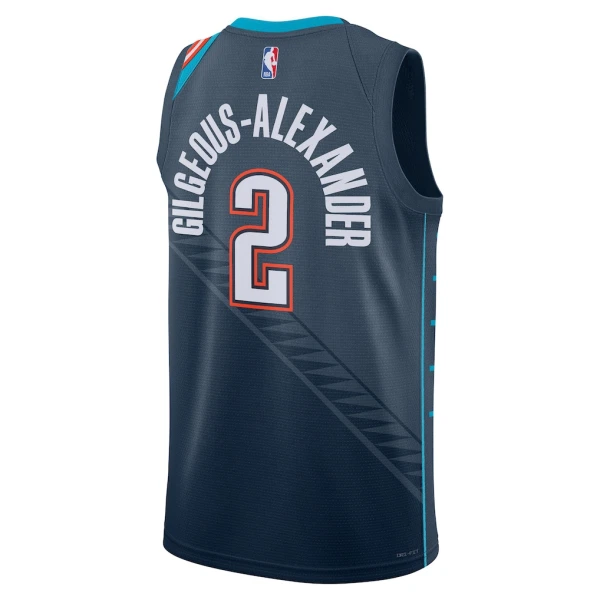 Nike Muški Dres Oklahoma City Thunder Shai Gilgeous Alexander City Edition 2025/26 Swingman Crna