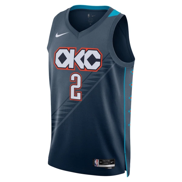 Nike Muški Dres Oklahoma City Thunder Shai Gilgeous Alexander City Edition 2025/26 Swingman Crna