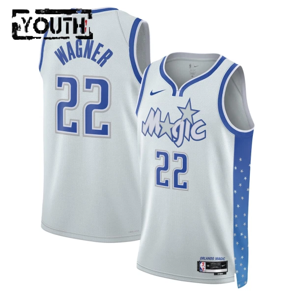 Nike Dječji Dres Orlando Magic Franz Wagner City Edition 2025/26 Swingman Bijela