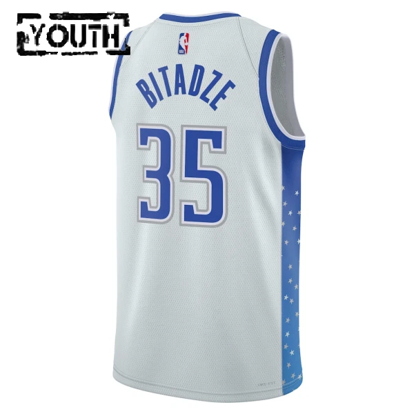 Nike Dječji Dres Orlando Magic Goga Bitadze City Edition 2025/26 Swingman Bijela