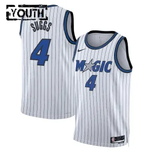 Nike Dječji Dres Orlando Magic Jalen Suggs Association Edition 2025/26 Swingman Bijela