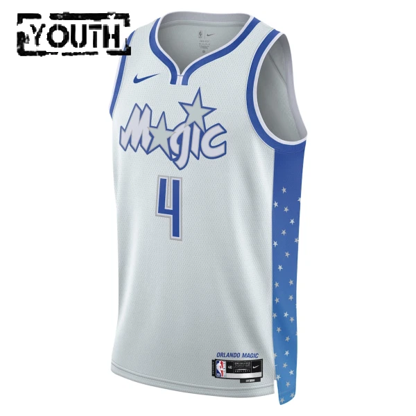 Nike Dječji Dres Orlando Magic Jalen Suggs City Edition 2025/26 Swingman Bijela