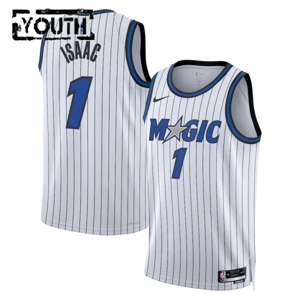 Nike Dječji Dres Orlando Magic Jonathan Isaac Association Edition 2025/26 Swingman Bijela