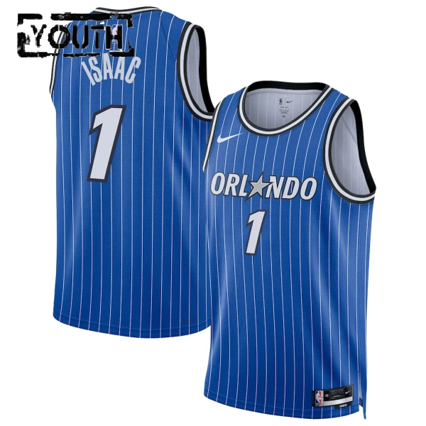 Nike Dječji Dres Orlando Magic Jonathan Isaac Icon Edition 2025/26 Swingman Plava