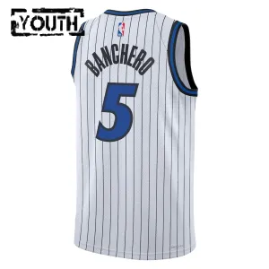 Nike Dječji Dres Orlando Magic Paolo Banchero Association Edition 2025/26 Swingman Bijela