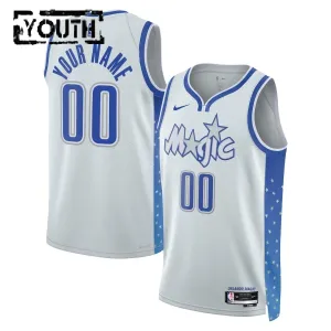 Nike Dječji Dres Orlando Magic Personalizacija City Edition 2025/26 Swingman Bijela