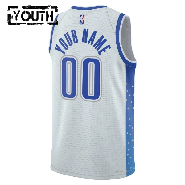 Nike Dječji Dres Orlando Magic Personalizacija City Edition 2025/26 Swingman Bijela
