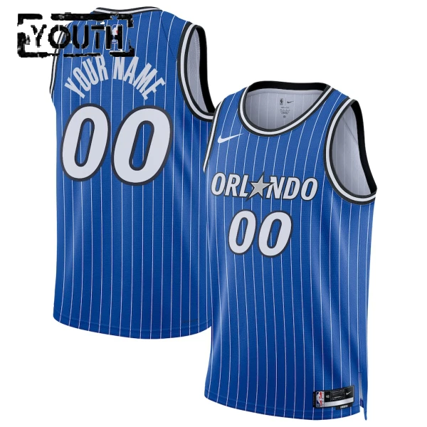 Nike Dječji Dres Orlando Magic Personalizacija Icon Edition 2025/26 Swingman Plava