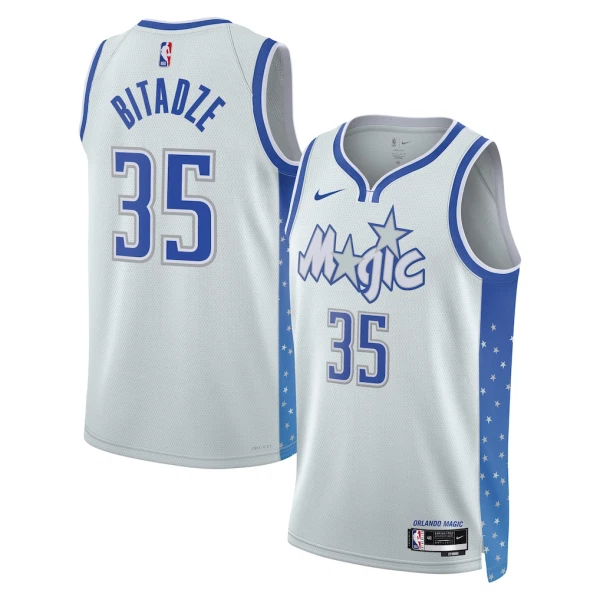 Nike Muški Dres Orlando Magic Goga Bitadze City Edition 2025/26 Swingman Bijela Nike Muški Dres Orlando Magic Goga Bitadze City Edition 2025/26 Swingman Bijela