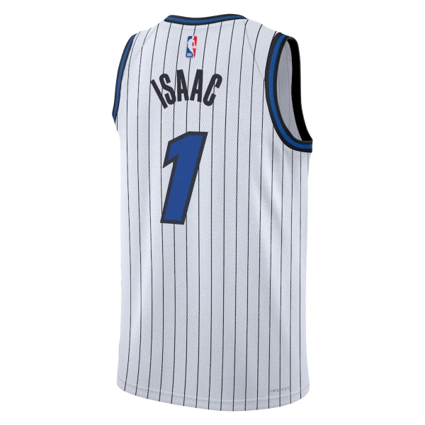 Nike Muški Dres Orlando Magic Jonathan Isaac Association Edition 2025/26 Swingman Bijela